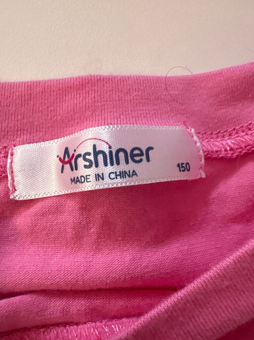 Arshiner Pink T-Shirt with Knot