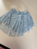Capezio Girls' Cloud Print Tulle Skirt