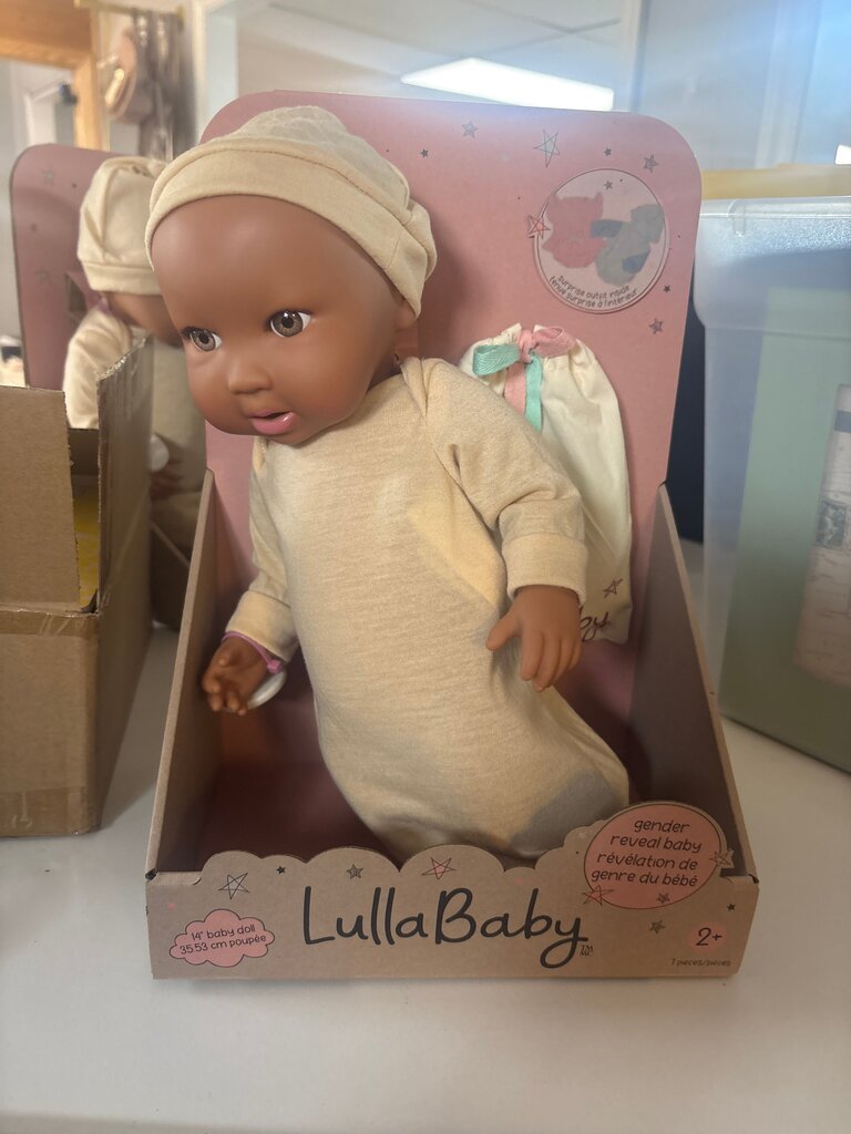 LullaBaby Gender Reveal Baby Doll