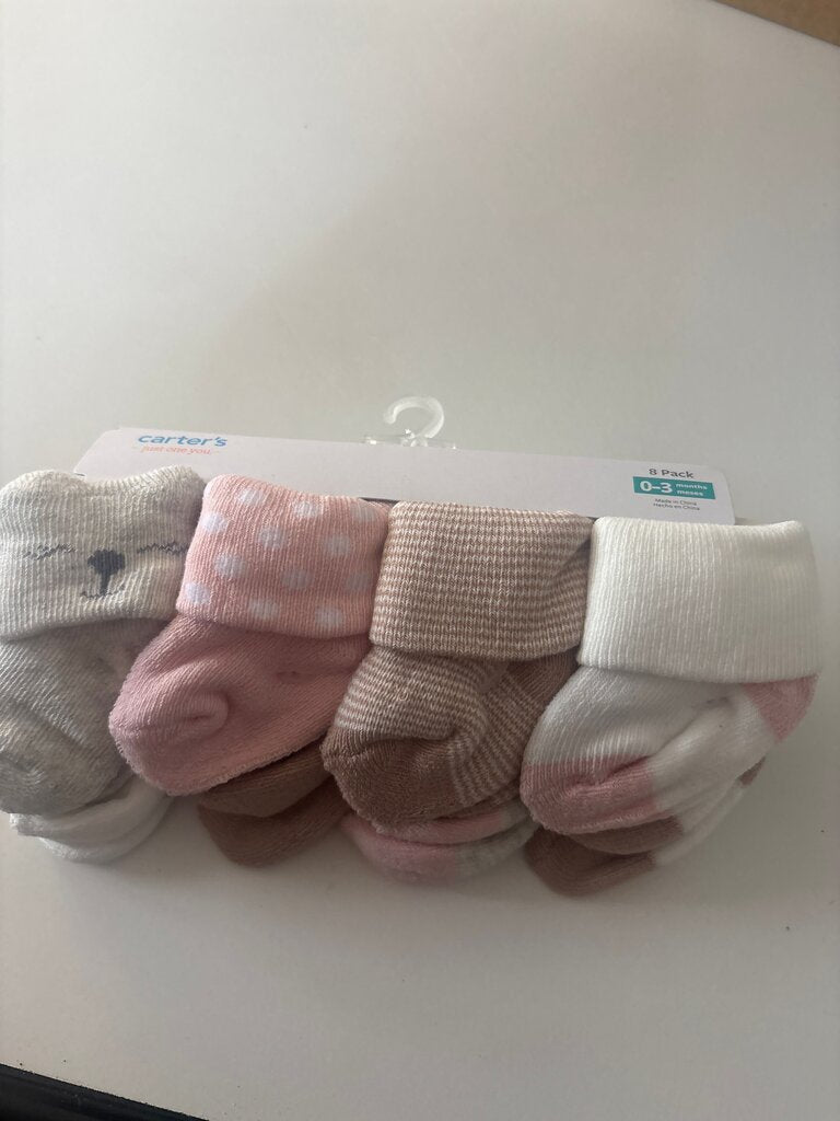 Carter's Baby Socks 8 Pack