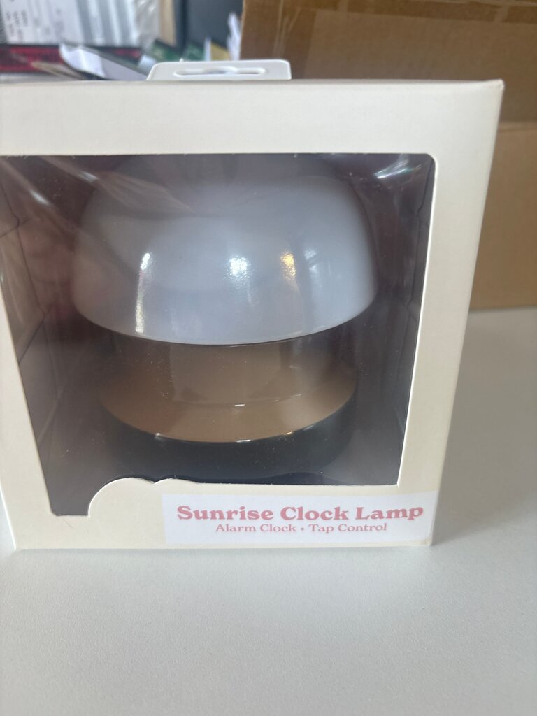 Sunrise Clock Lamp