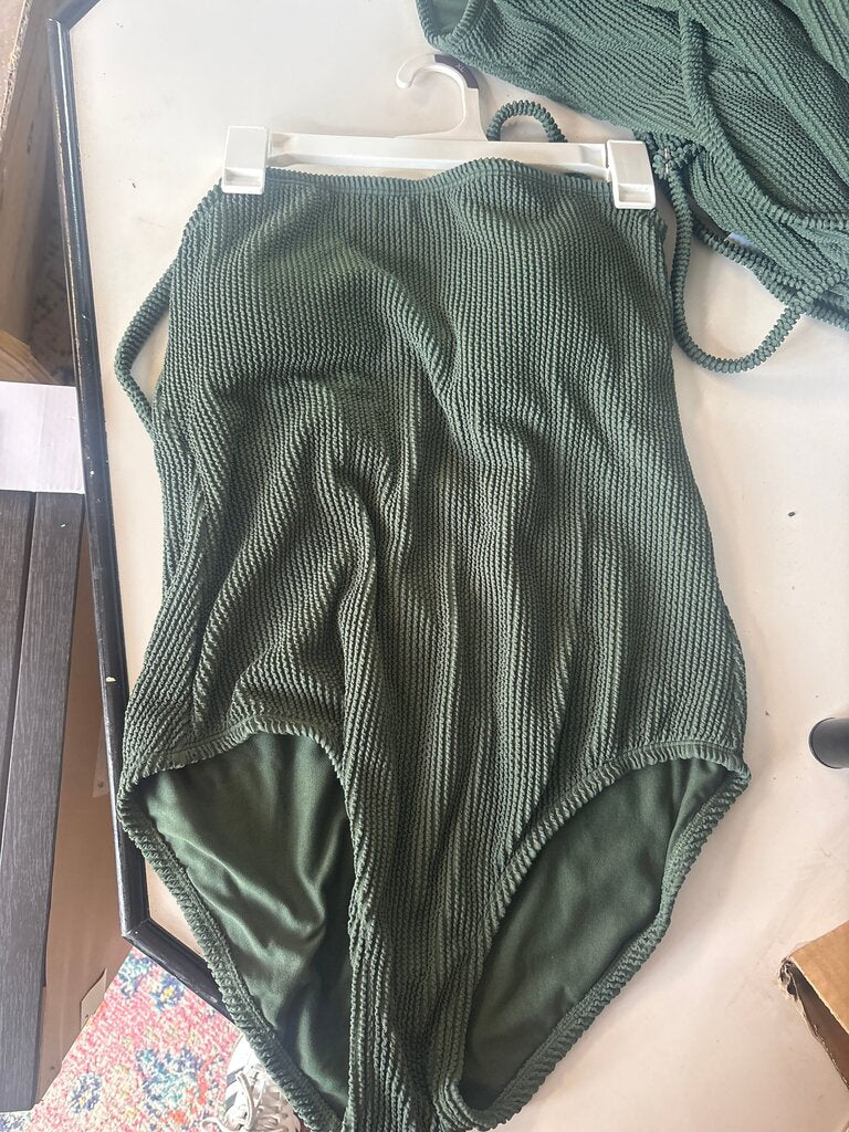 Women's Olive Green Swimwear