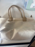 Beige Tote Bag
