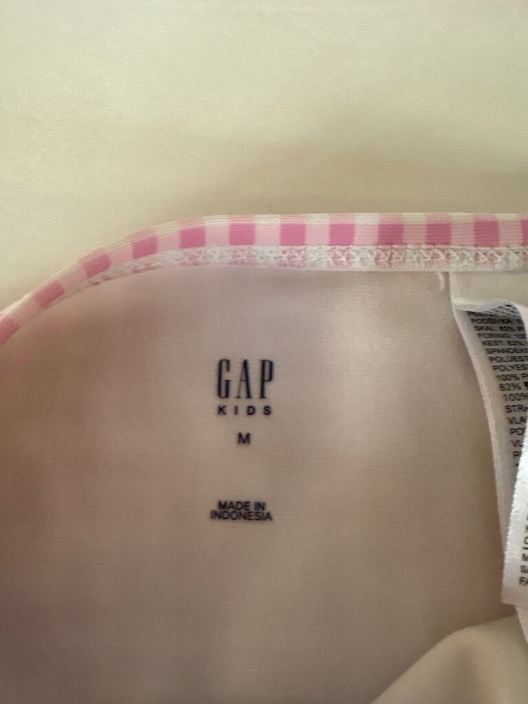 GAP Kids Pink Gingham Swimsuit