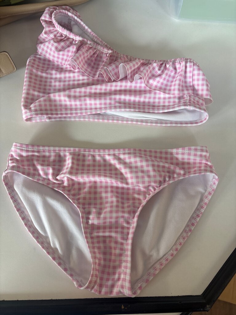 GAP Kids Pink Gingham Swimsuit