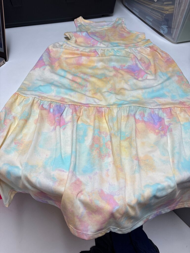 Wonder Nation Girls' Tie-Dye Dress