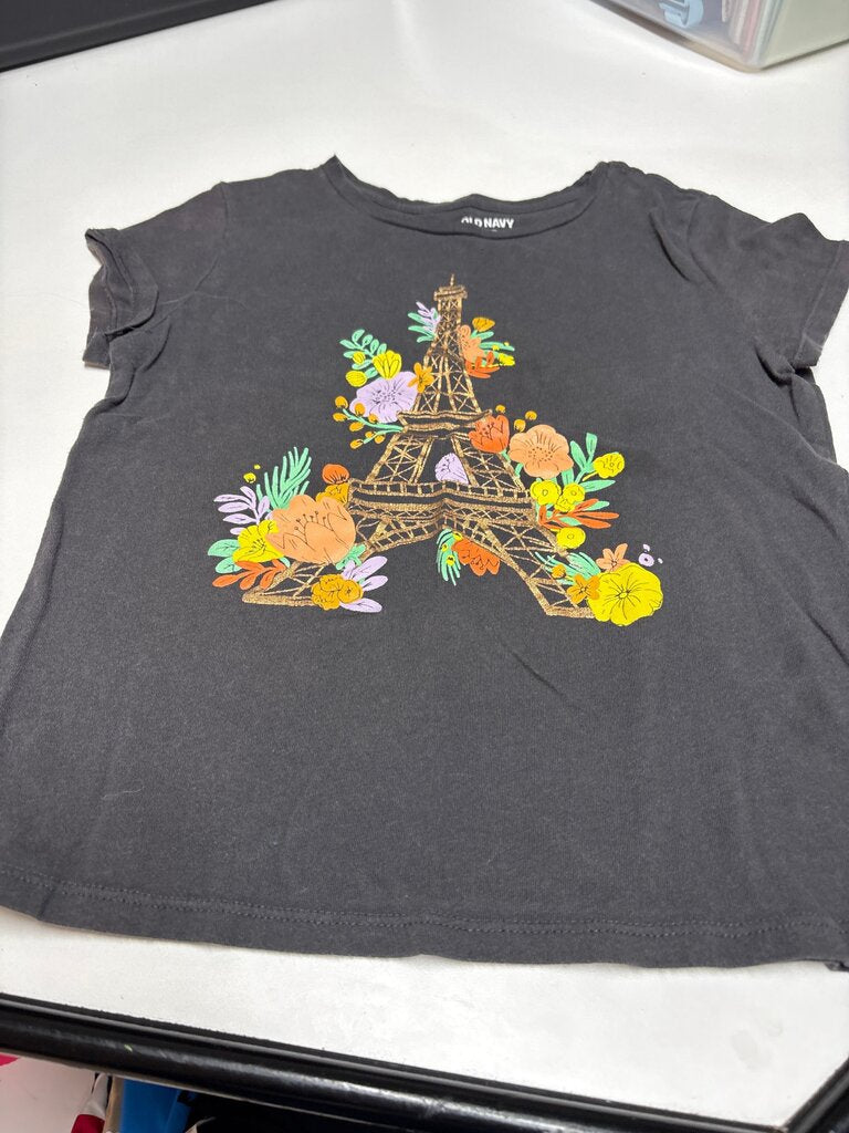 Old Navy Girls Paris Graphic Tee