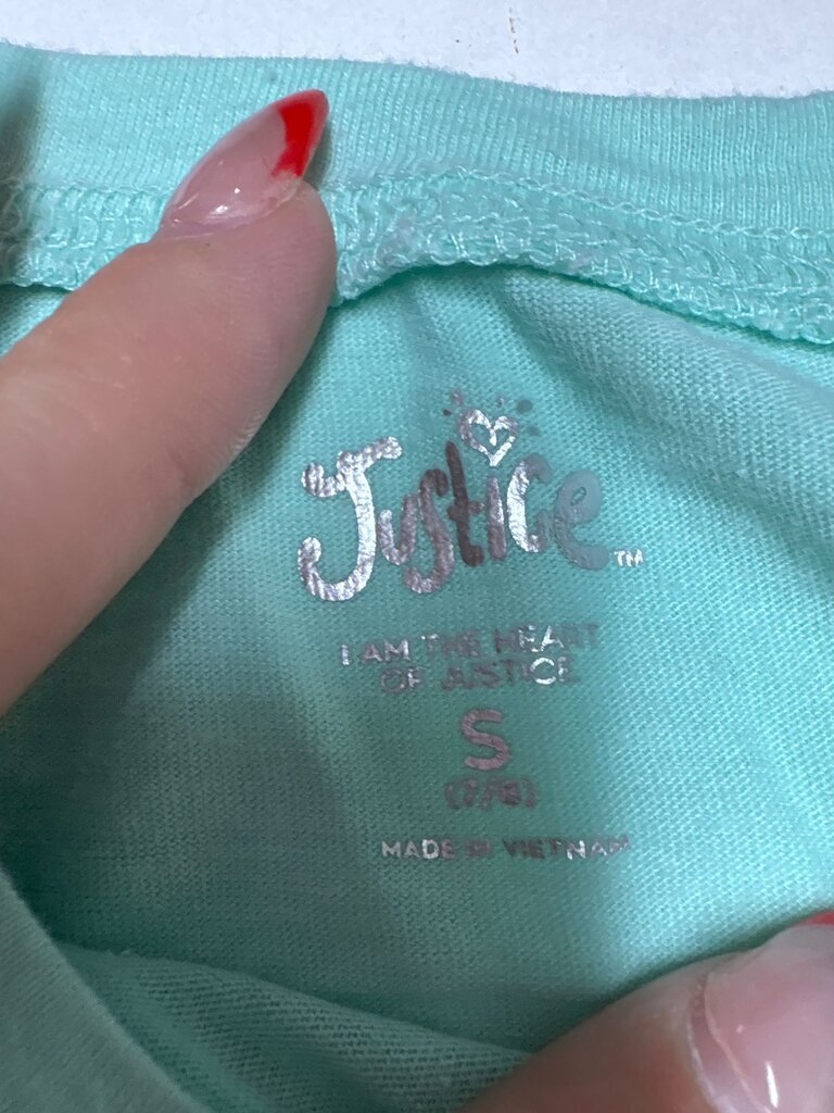 Justice Mint Green T-Shirt