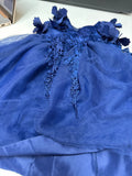 Trish Scully Child Navy Blue Dress
