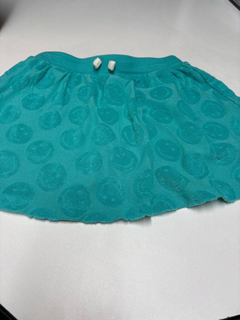 Old Navy Girls Swim Skirt with Smiley Face Design