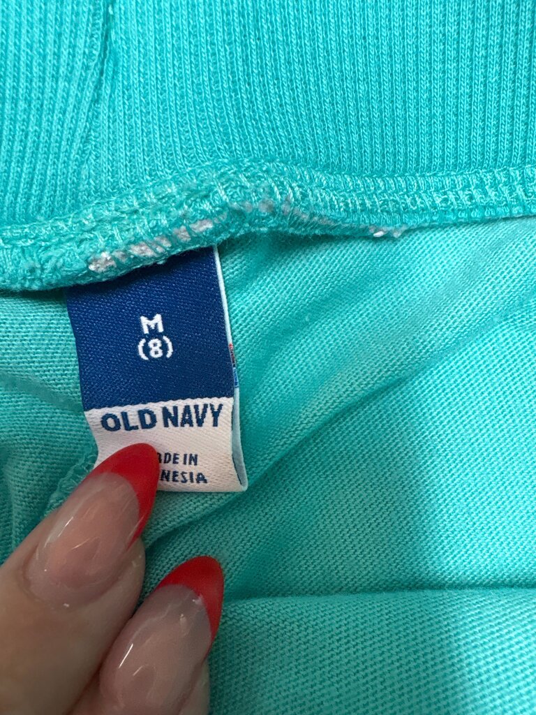 Old Navy Girls Swim Skirt with Smiley Face Design