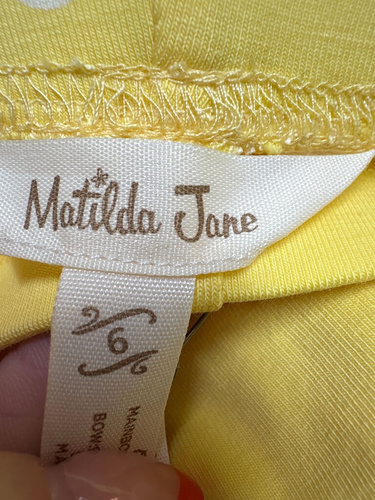 Matilda Jane Yellow Polka Dot Leggings