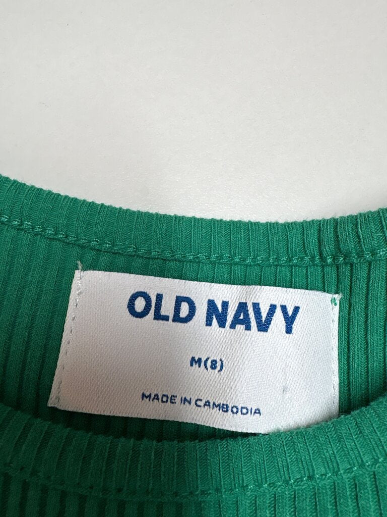 Old Navy Green Sleeveless Dress