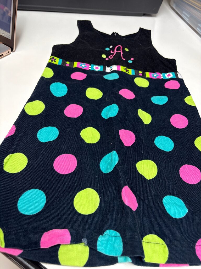 Chez Ami Girls Polka Dot Dress Size 7