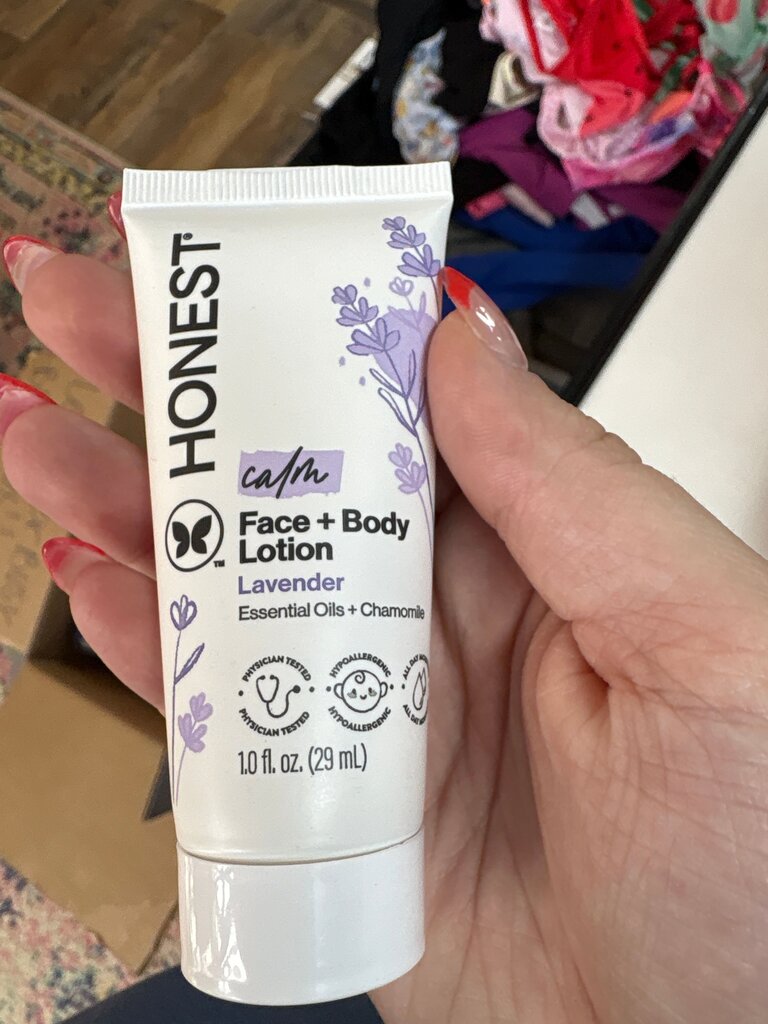 Honest Face + Body Lotion Lavender