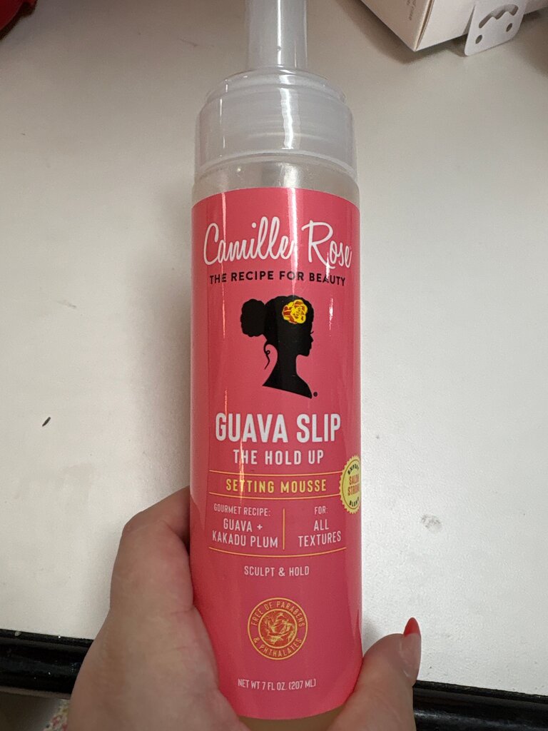 Camille Rose Guava Slip The Hold Up Setting Mousse