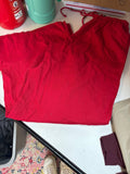 Red Comfortable Lounge Pants