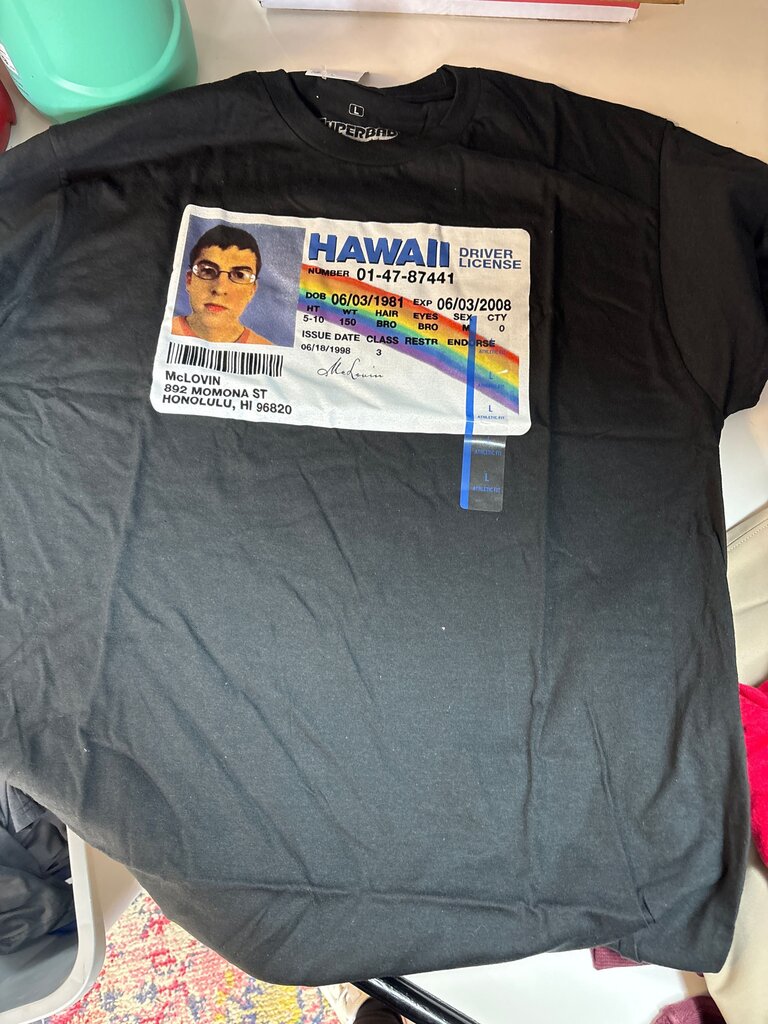 Hawaii Driver License Graphic Tee