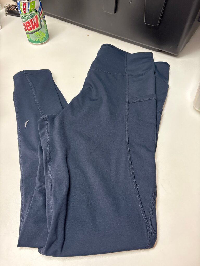 Women's Blue Active Leggings