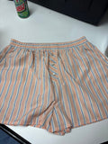 Pink Striped Lounge Shorts