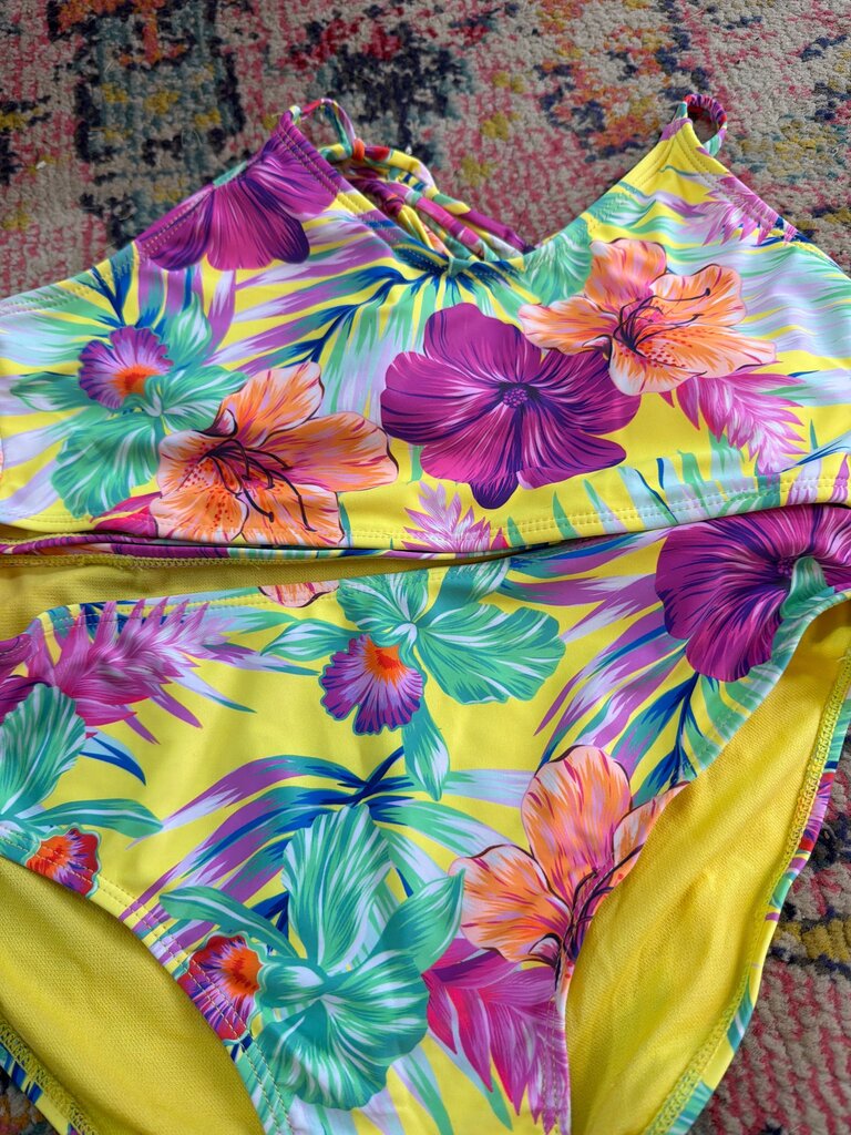 Sugar & Jade Floral Print Swimsuit