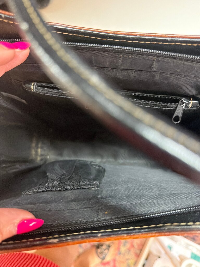Gucci Brown Leather Handbag