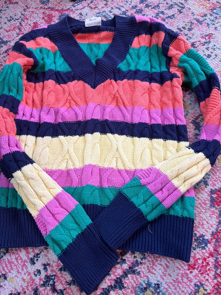 St. John's Bay Multi-Color Sweater