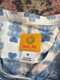Ruby Rd. Women's Blue Patterned Blouse