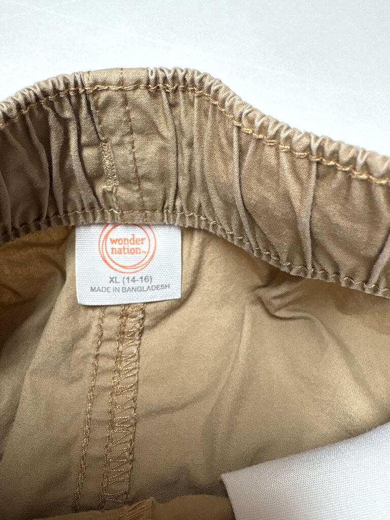 Wonder Nation Beige Cargo Shorts