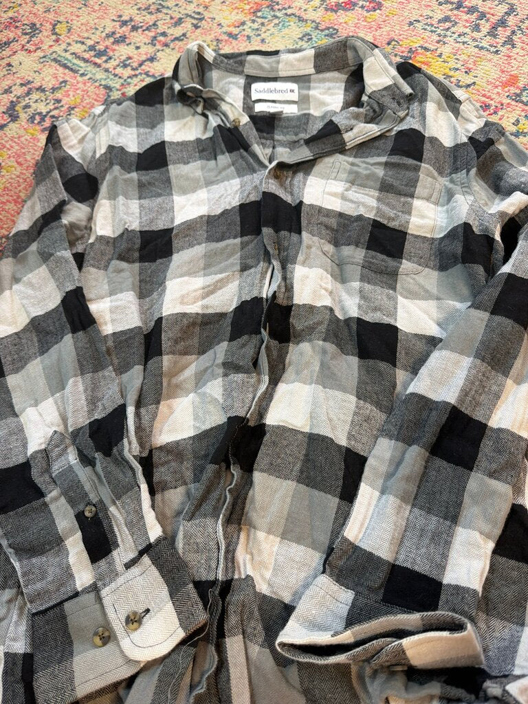 Saddlebred Classic Fit Plaid Shirt
