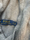 Polo Ralph Lauren Gray Waffle Knit Hoodie