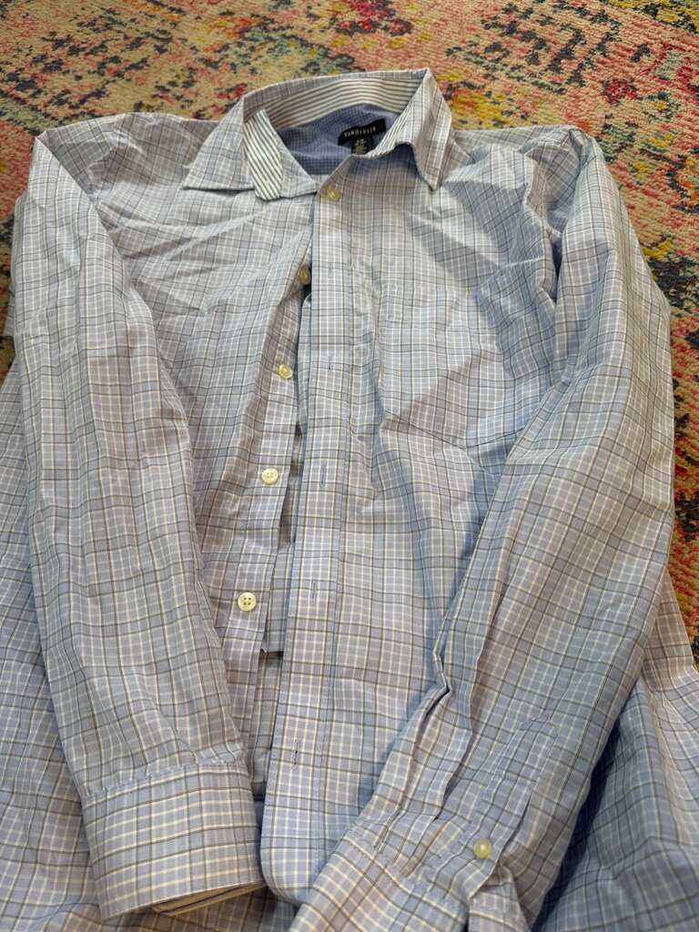 Van Heusen Checkered Dress Shirt