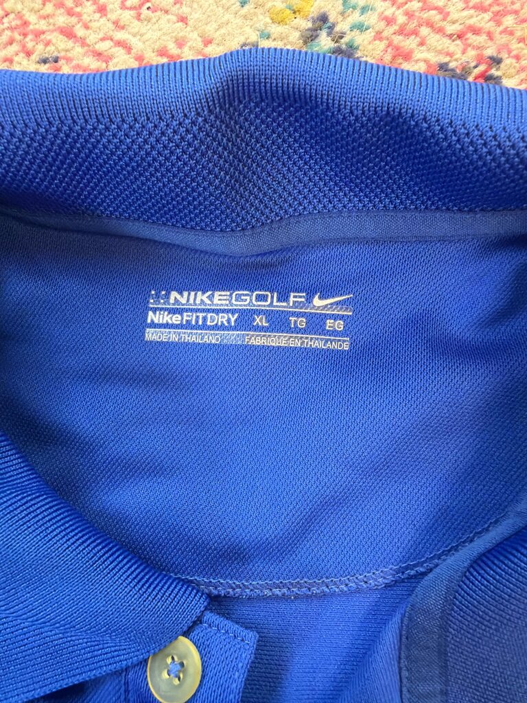 Nike Golf Blue Polo Shirt