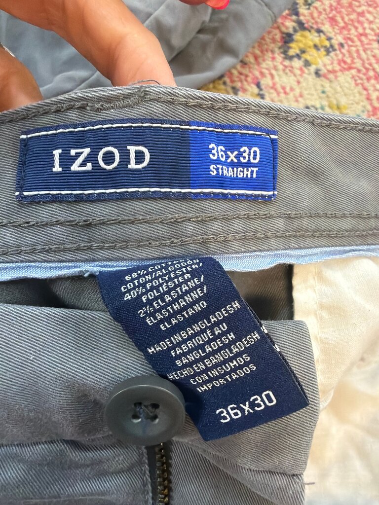 IZOD Straight Leg Pants