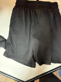 Men's Black Athletic Shorts