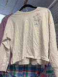 Adidas Long Sleeve Floral Graphic Top