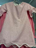 Striped Red and White Dress