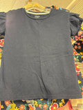 Crown & Ivy Women's Navy T-Shirt