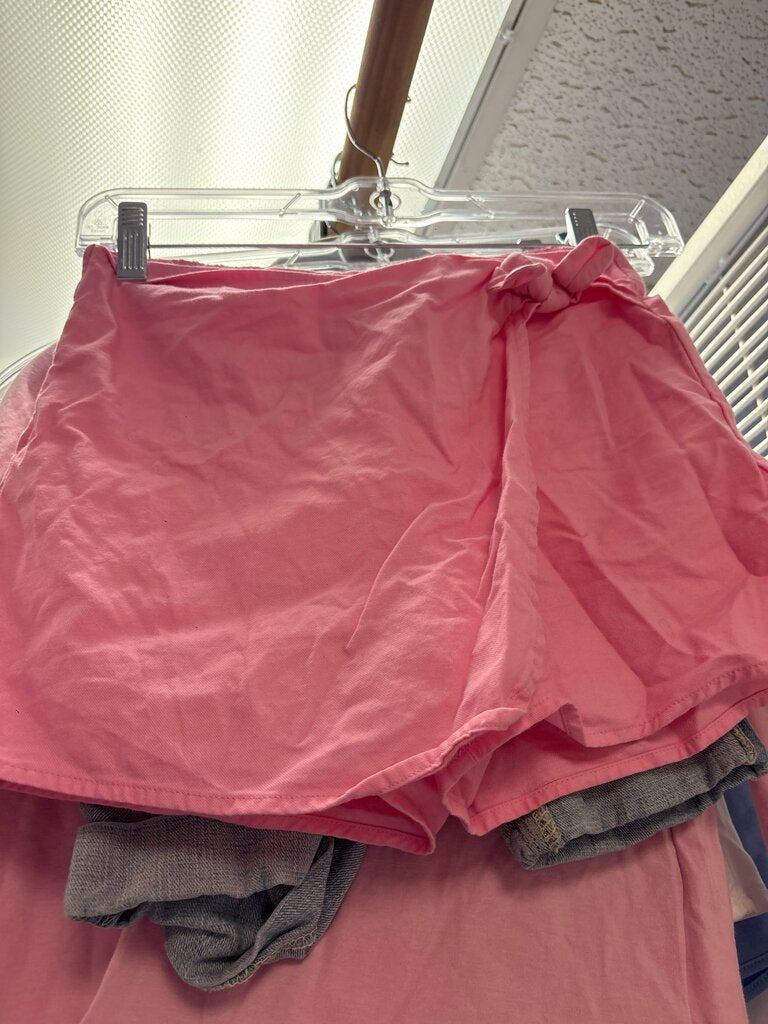 Pink Knotted Shorts