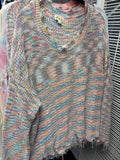 Multicolored Knit Sweater