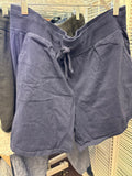 Navy Blue Casual Shorts