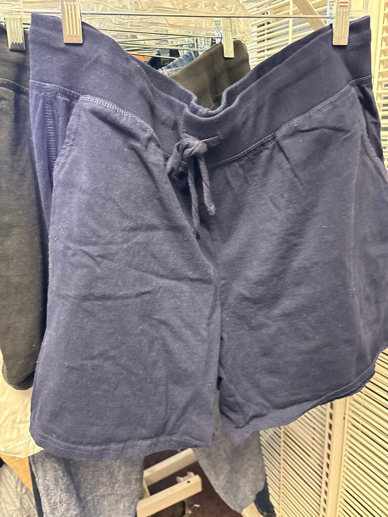 Navy Blue Casual Shorts