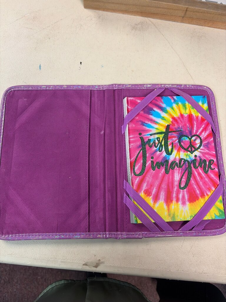 Justice Rainbow Ice Cream Themed Journal