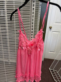 Pink Ruffled Sleepwear