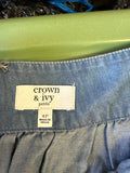 Crown & Ivy Petite Denim Skirt