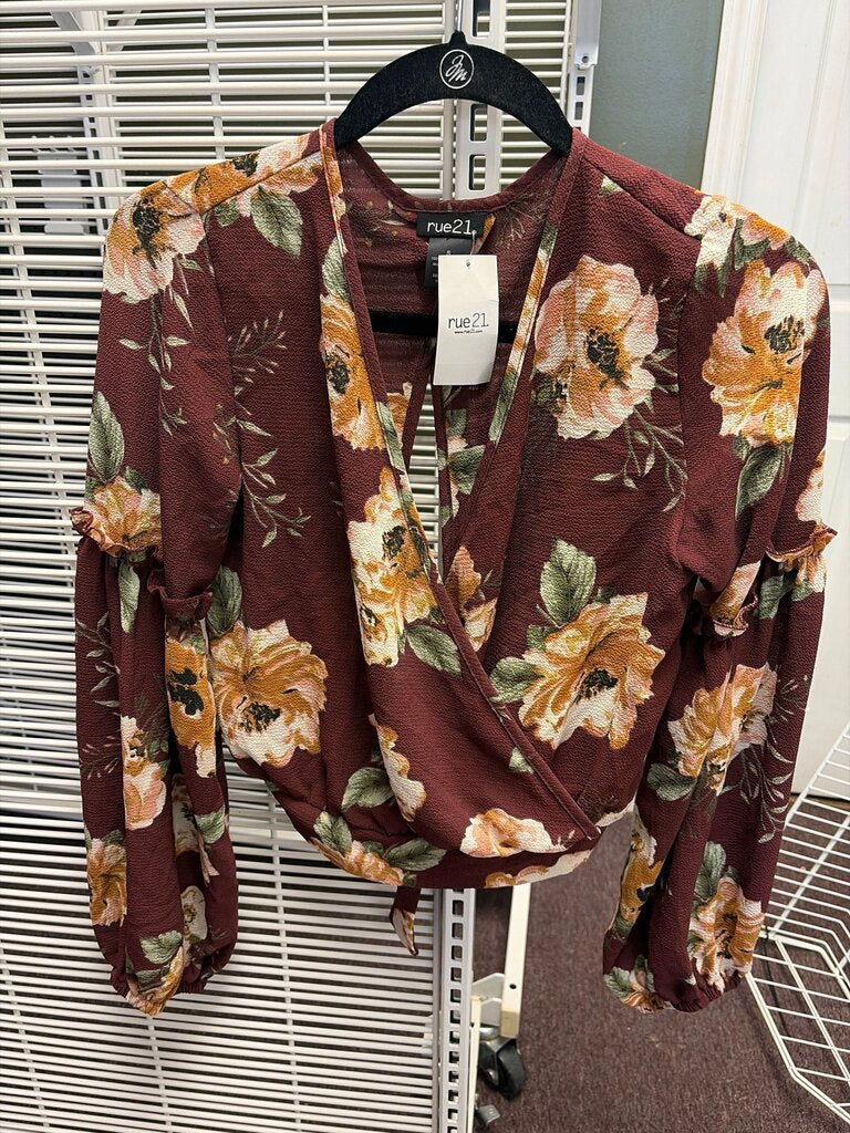 Floral Wrap Top by rue21