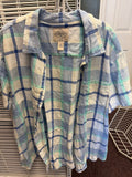 St. John's Bay Men's Short Sleeve Plaid Shirt