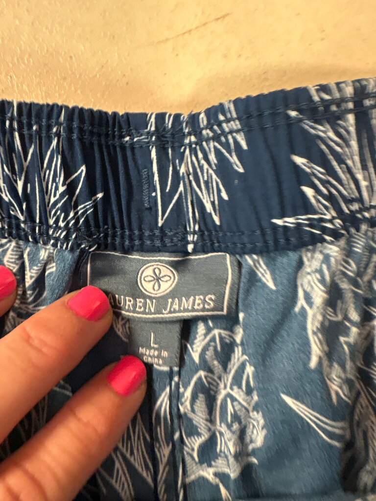 Lauren James Pineapple Print Swim Shorts