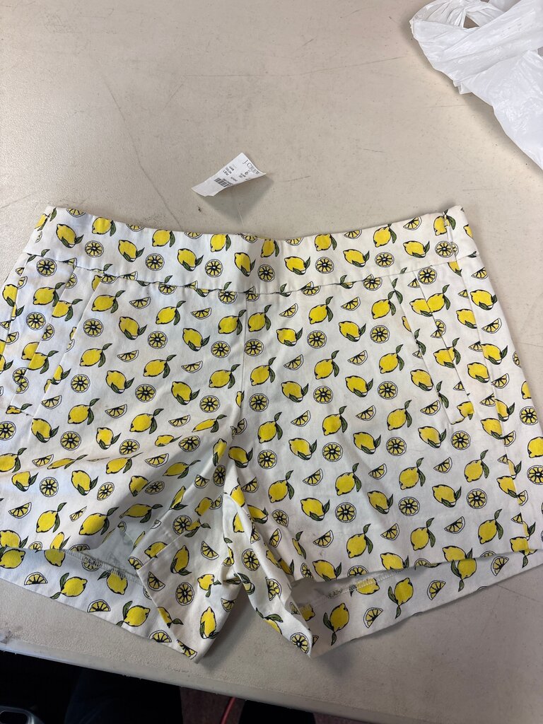 J. Crew Lemon Print Shorts