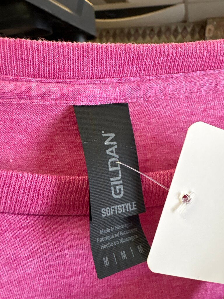Gildan Softstyle Pink Graphic Tee